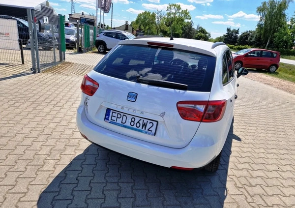 Seat Ibiza cena 18800 przebieg: 219000, rok produkcji 2011 z Kutno małe 596